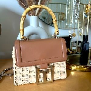 Ted baker straw bag - small